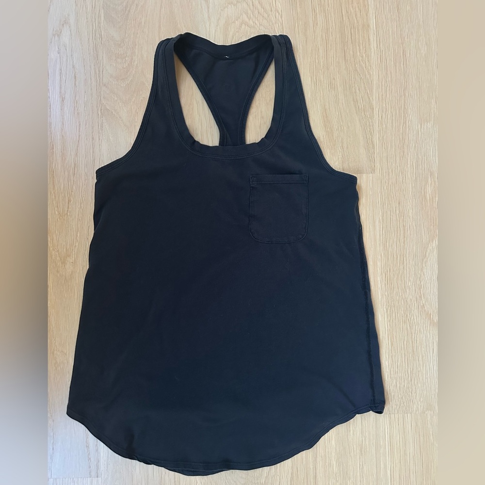 Lululemon racer back tank top black